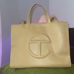 Cream Telfar bag AUTHENTIC